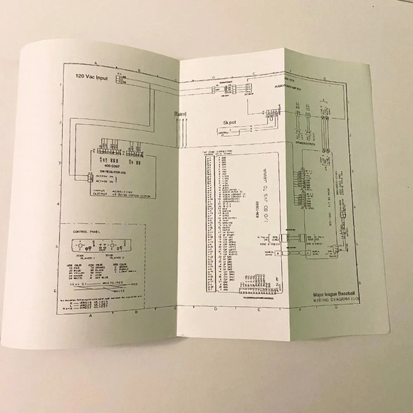 Vintage Sega World Series 99 Owners Manual Namoi Kit Version Arcade  Game Manual - Picture 8 of 10